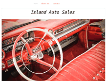 Tablet Screenshot of islandautosale.net